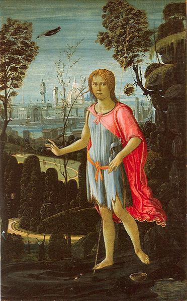 JACOPO del SELLAIO Saint John the Baptist china oil painting image